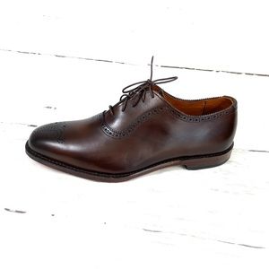 Allen Edmonds Cornwallis Shoes Men’s 11E Wide Brown Oxfords Lace Up Dress .